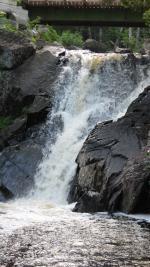 Poplar Stream Falls (waterfall) photograph